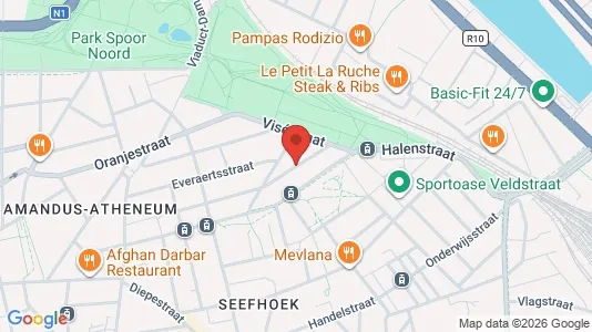 Apartments for rent i Stad Antwerp - kort over placeringen