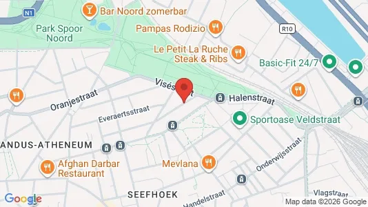 Apartments for rent i Stad Antwerp - kort over placeringen
