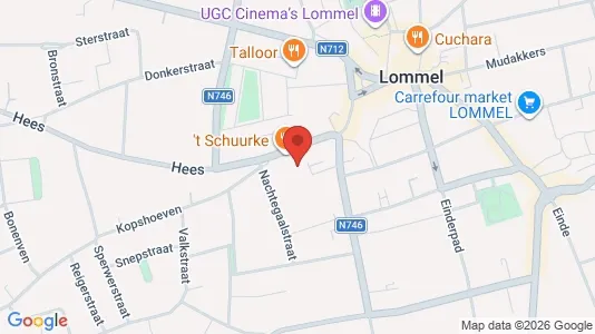 Apartments for rent i Lommel - kort over placeringen