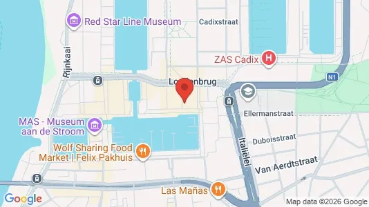 Apartments for rent i Stad Antwerp - kort over placeringen
