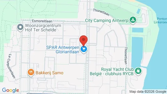 Apartments for rent i Stad Antwerp - kort over placeringen