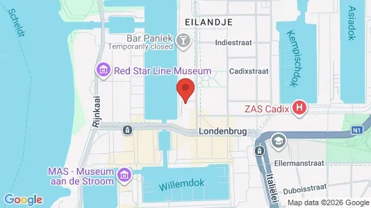 Apartments for rent i Stad Antwerp - kort over placeringen