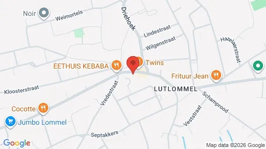 Apartments for rent i Lommel - kort over placeringen