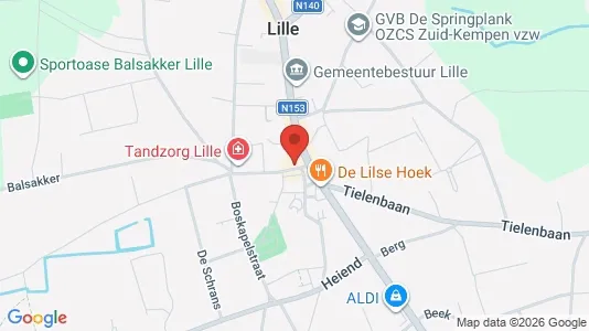 Apartments for rent i Lille - kort over placeringen