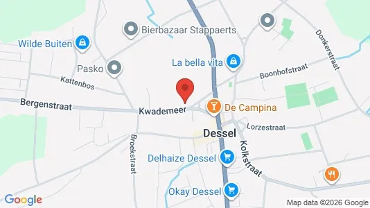 Apartments for rent i Dessel - kort over placeringen