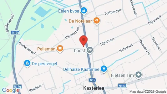 Apartments for rent i Kasterlee - kort over placeringen
