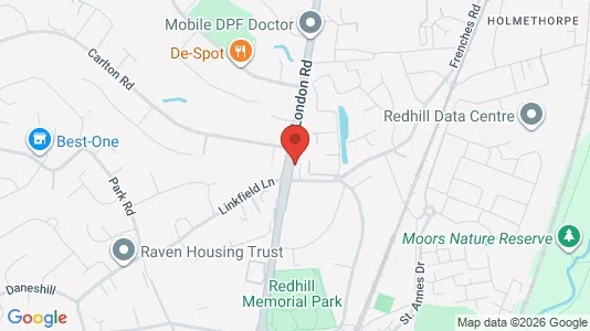 Apartments for rent i Redhill - Surrey - kort over placeringen