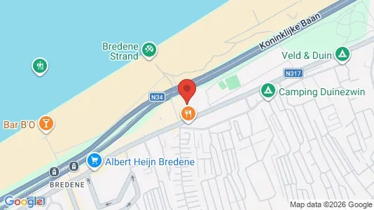 Apartments for rent i Bredene - kort over placeringen