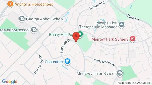 Apartments for rent i Guildford - Surrey - kort over placeringen