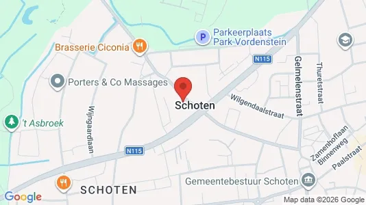 Apartments for rent i Schoten - kort over placeringen