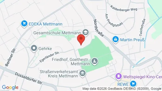 Apartments for rent i Mettmann - kort over placeringen