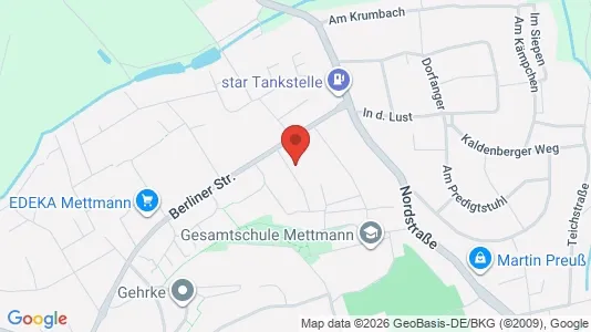 Apartments for rent i Mettmann - kort over placeringen