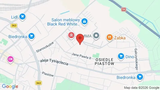 Apartments for rent i Bolesławiecki - kort over placeringen