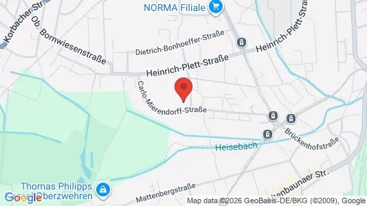 Apartments for rent i Kassel - kort over placeringen