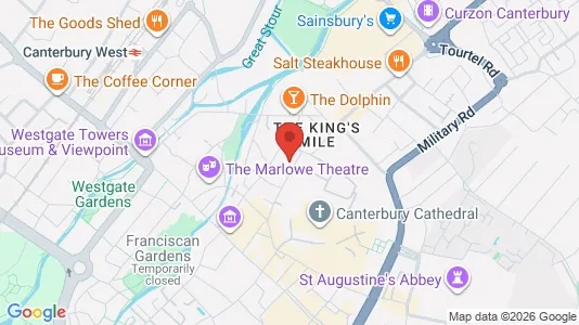 Apartments for rent i Canterbury - Kent - kort over placeringen