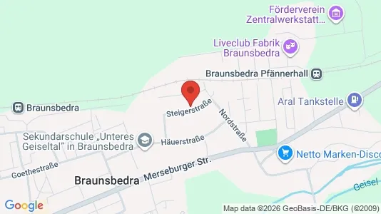Apartments for rent i Saalekreis - kort over placeringen