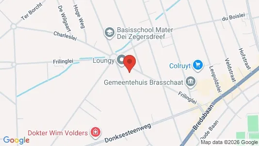 Apartments for rent i Brasschaat - kort over placeringen