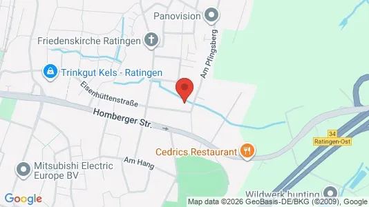 Apartments for rent i Mettmann - kort over placeringen