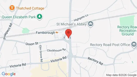 Apartments for rent i Farnborough - Hampshire - kort over placeringen