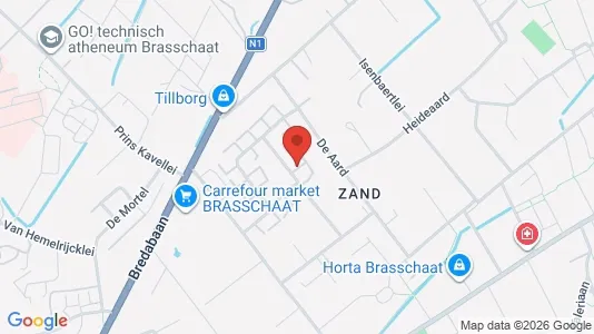 Apartments for rent i Brasschaat - kort over placeringen