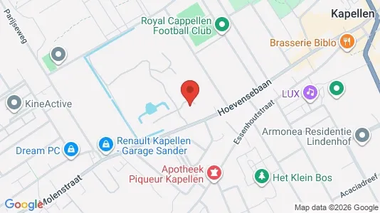 Apartments for rent i Kapellen - kort over placeringen