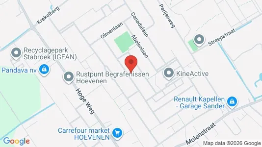 Apartments for rent i Stabroek - kort over placeringen