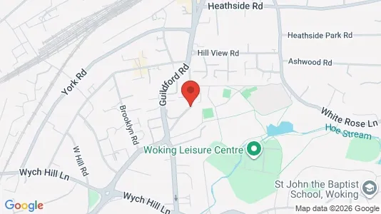 Apartments for rent i Woking - Surrey - kort over placeringen