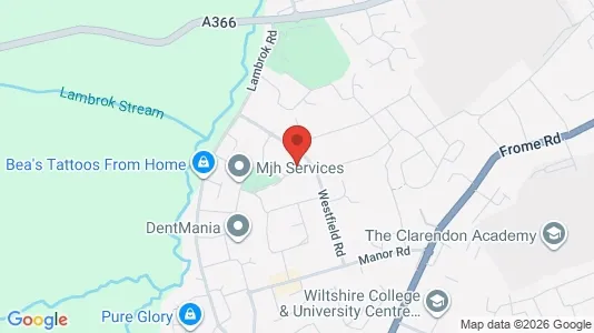 Apartments for rent i Trowbridge - Wiltshire - kort over placeringen