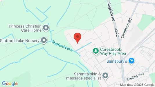 Apartments for rent i Woking - Surrey - kort over placeringen