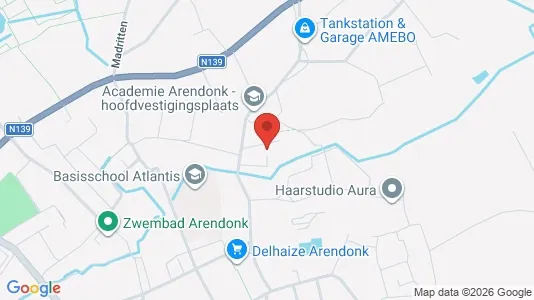 Apartments for rent i Arendonk - kort over placeringen