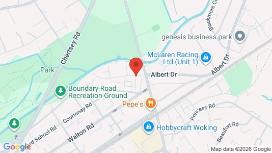 Apartments for rent i Woking - Surrey - kort over placeringen