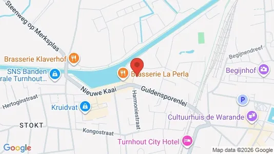 Apartments for rent i Turnhout - kort over placeringen