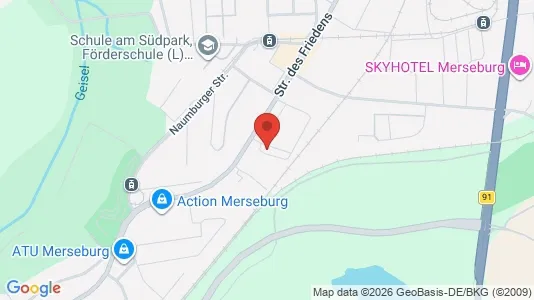 Apartments for rent i Saalekreis - kort over placeringen
