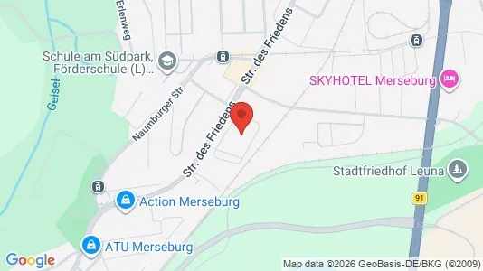 Apartments for rent i Saalekreis - kort over placeringen