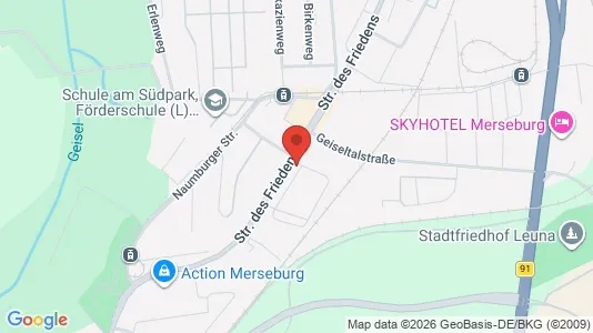 Apartments for rent i Saalekreis - kort over placeringen