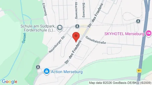 Apartments for rent i Saalekreis - kort over placeringen