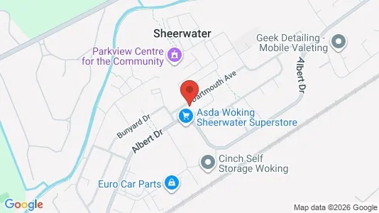 Apartments for rent i Woking - Surrey - kort over placeringen
