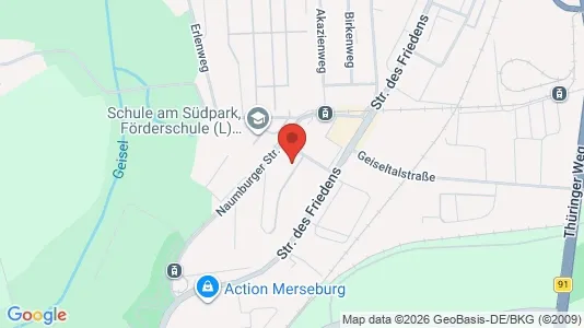 Apartments for rent i Saalekreis - kort over placeringen