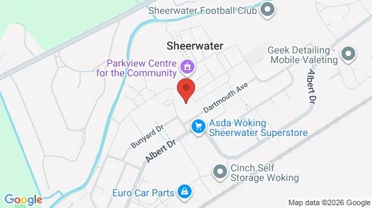 Apartments for rent i Woking - Surrey - kort over placeringen