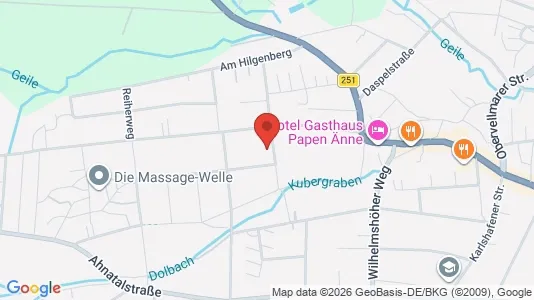 Apartments for rent i Kassel - kort over placeringen