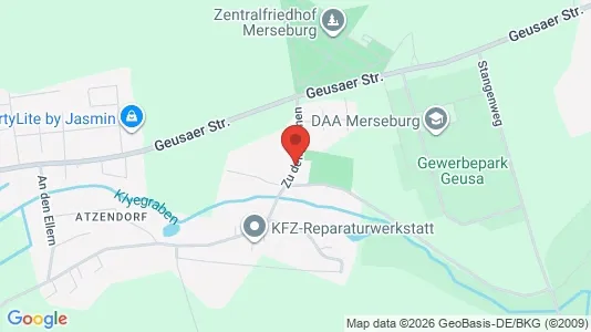 Apartments for rent i Saalekreis - kort over placeringen
