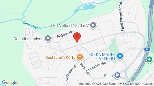 Apartments for rent i Mettmann - kort over placeringen