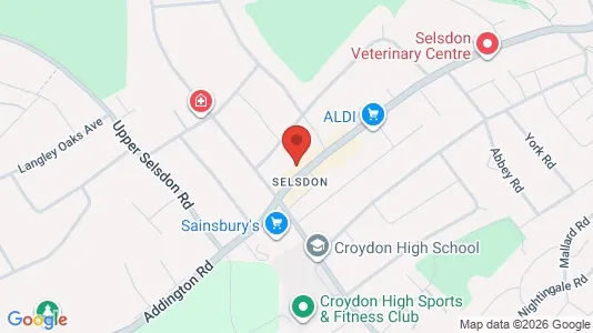 Apartments for rent i South Croydon - Surrey - kort over placeringen