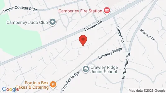 Apartments for rent i Camberley - Surrey - kort over placeringen