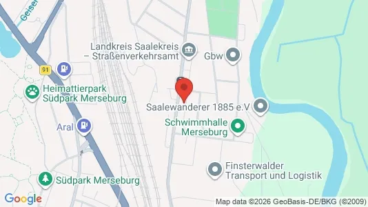 Apartments for rent i Saalekreis - kort over placeringen
