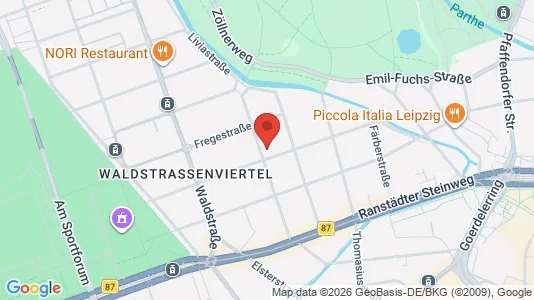 Apartments for rent i Central Saxony - kort over placeringen
