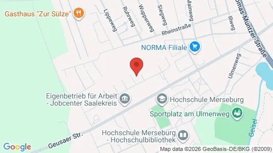 Apartments for rent i Saalekreis - kort over placeringen
