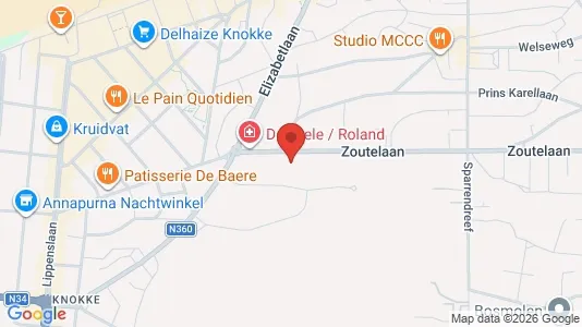 Apartments for rent i Knokke-Heist - kort over placeringen