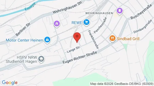 Apartments for rent i Segeberg - kort over placeringen