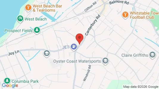 Apartments for rent i Whitstable - Kent - kort over placeringen